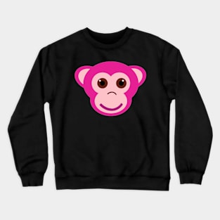 Pink Monkey Crewneck Sweatshirt